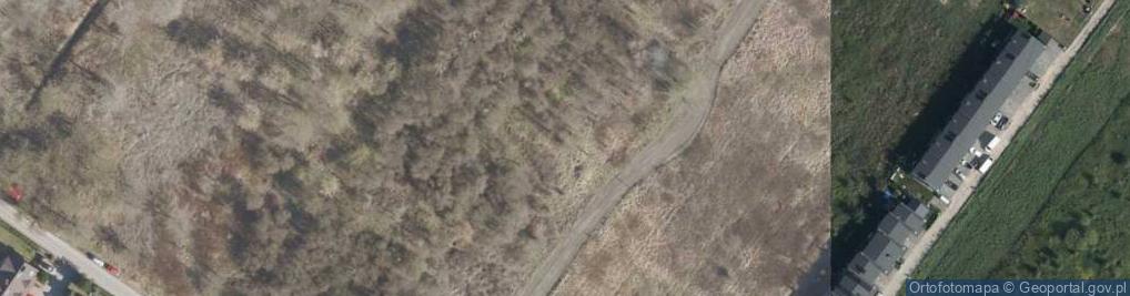 Zdjęcie satelitarne Wyjątkowa ul.