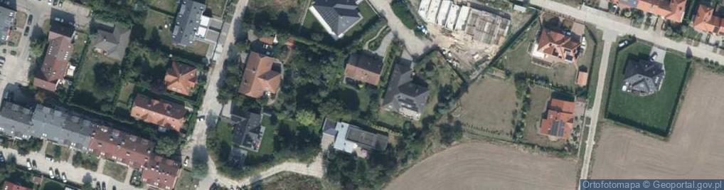 Zdjęcie satelitarne Wykopaliskowa ul.