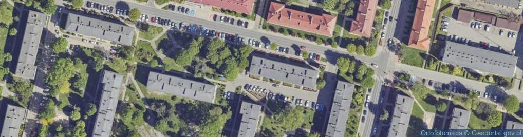 Zdjęcie satelitarne Wyspiańskiego Stanisława ul.