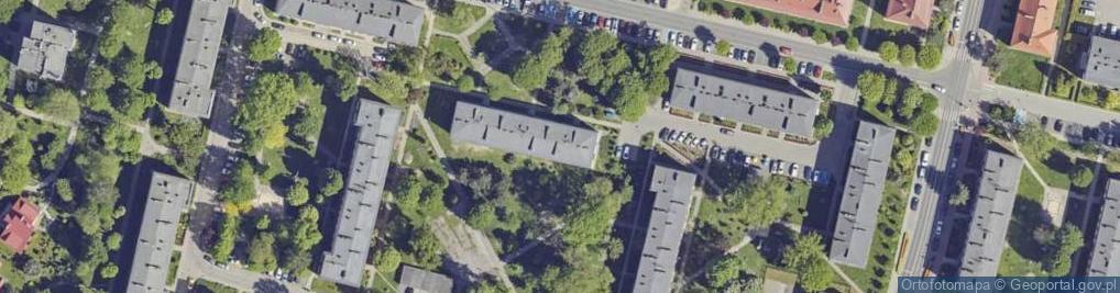 Zdjęcie satelitarne Wyspiańskiego Stanisława ul.