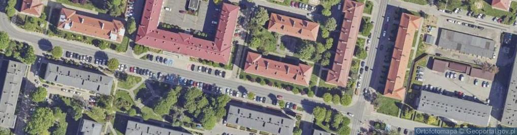 Zdjęcie satelitarne Wyspiańskiego Stanisława ul.