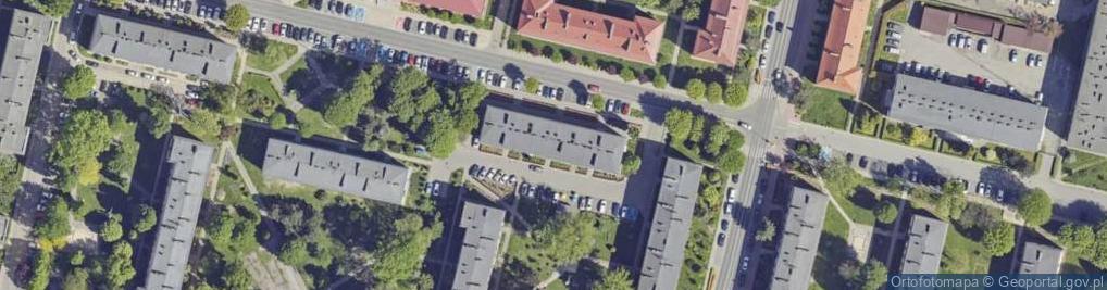 Zdjęcie satelitarne Wyspiańskiego Stanisława ul.