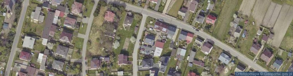 Zdjęcie satelitarne Wypoczynkowa ul.