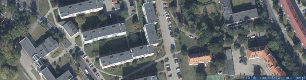 Zdjęcie satelitarne Wyrzyska ul.