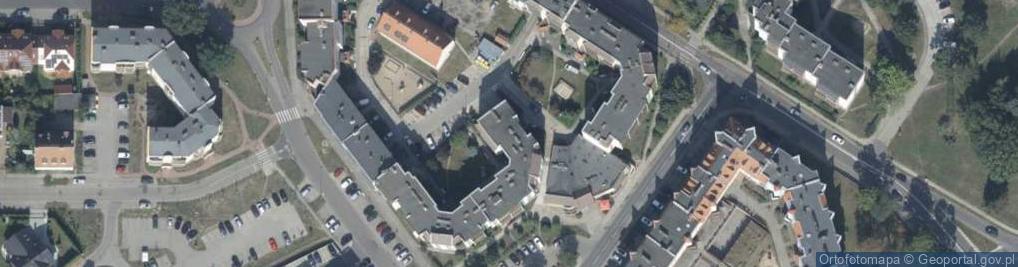 Zdjęcie satelitarne Wyspiańskiego Stanisława ul.