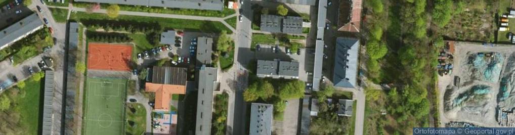Zdjęcie satelitarne Wysoka ul.