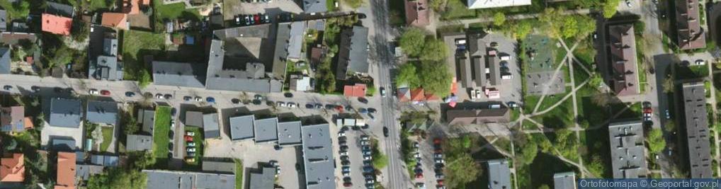 Zdjęcie satelitarne Wyzwolenia ul.
