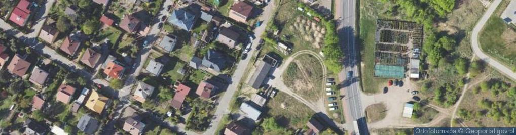 Zdjęcie satelitarne Wysoka ul.