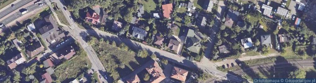 Zdjęcie satelitarne Wysoka ul.