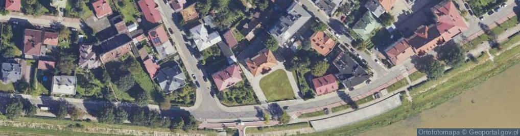 Zdjęcie satelitarne Wybrzeże Ojca Świętego Jana Pawła II ul.