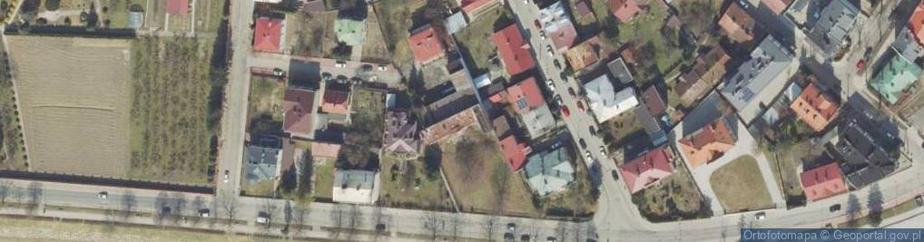 Zdjęcie satelitarne Wybrzeże Ojca Świętego Jana Pawła II ul.