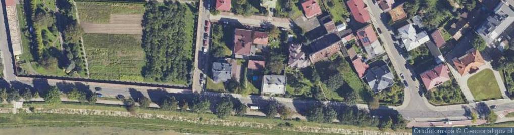 Zdjęcie satelitarne Wybrzeże Ojca Świętego Jana Pawła II ul.