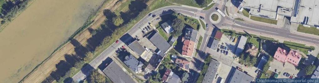 Zdjęcie satelitarne Wybrzeże Thomasa Woodrowa Wilsona, prezydenta ul.