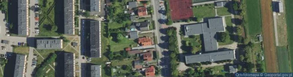 Zdjęcie satelitarne Wyzwolenia ul.