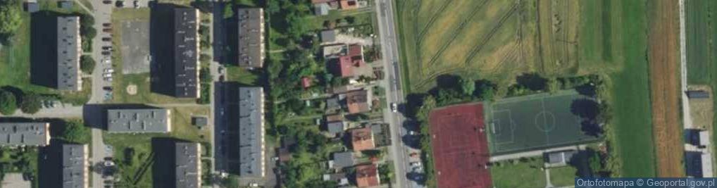 Zdjęcie satelitarne Wyzwolenia ul.