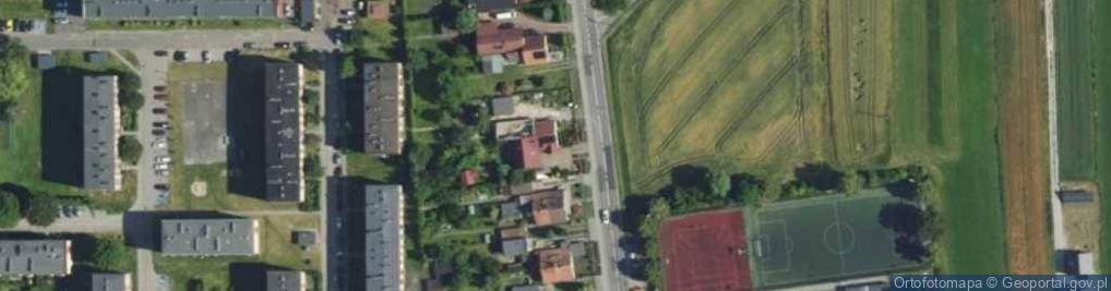 Zdjęcie satelitarne Wyzwolenia Boczna ul.