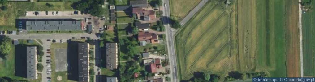 Zdjęcie satelitarne Wyzwolenia Boczna ul.