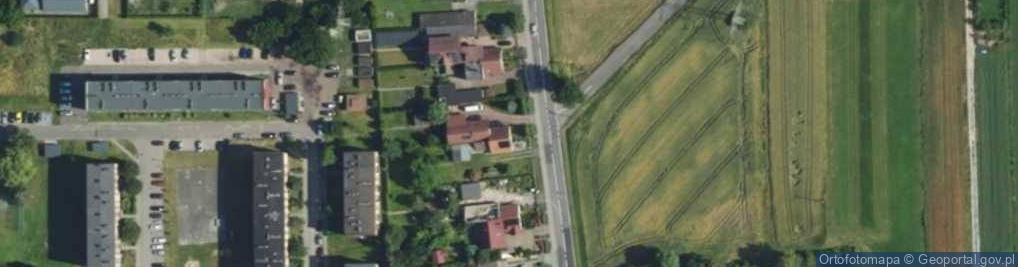 Zdjęcie satelitarne Wyzwolenia Boczna ul.