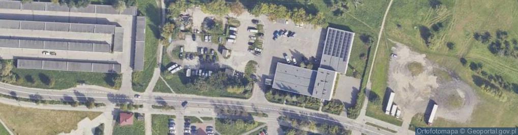 Zdjęcie satelitarne Wyścigowa ul.