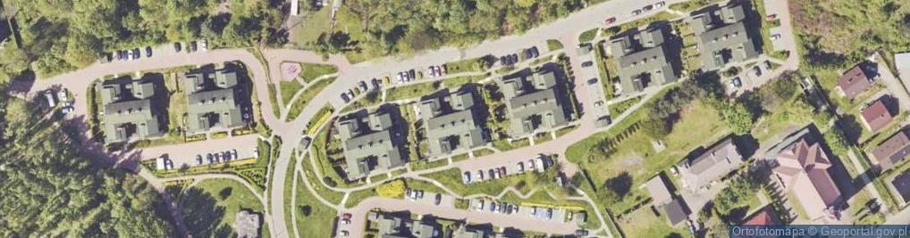 Zdjęcie satelitarne Wysoka ul.