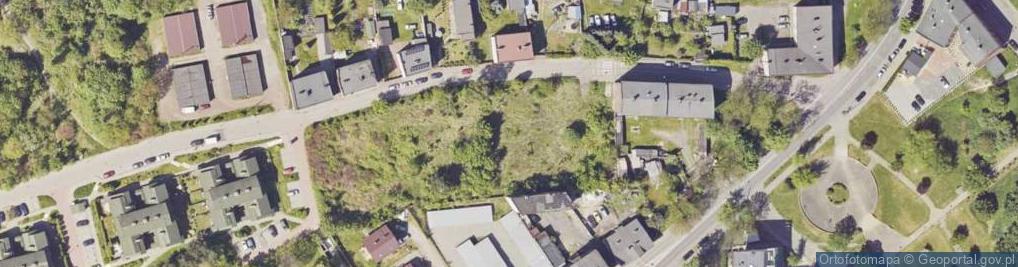 Zdjęcie satelitarne Wysoka ul.