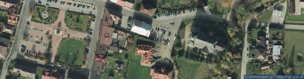 Zdjęcie satelitarne Wyrwy Jakuba, ks. ul.