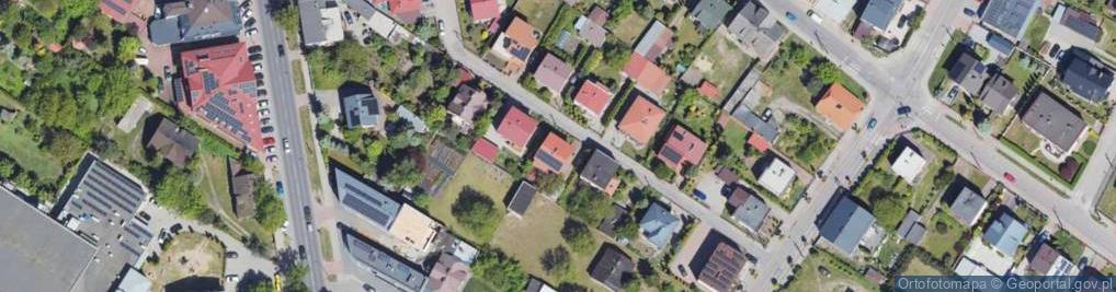 Zdjęcie satelitarne Wyspiańskiego Stanisława ul.