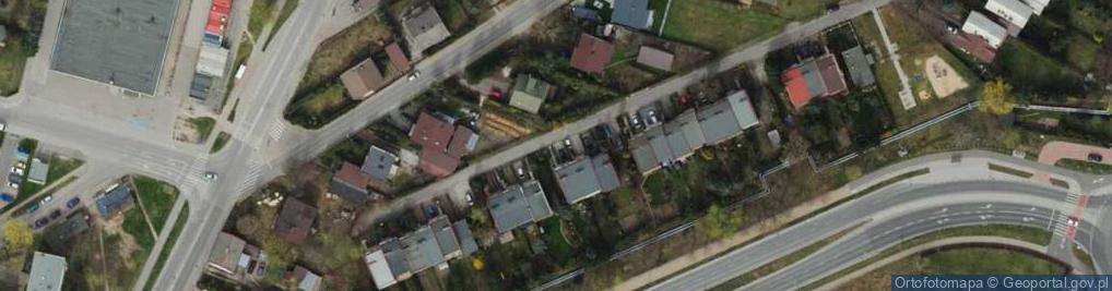 Zdjęcie satelitarne Wyspiańskiego Stanisława ul.