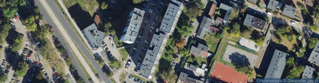 Zdjęcie satelitarne Wysoka ul.