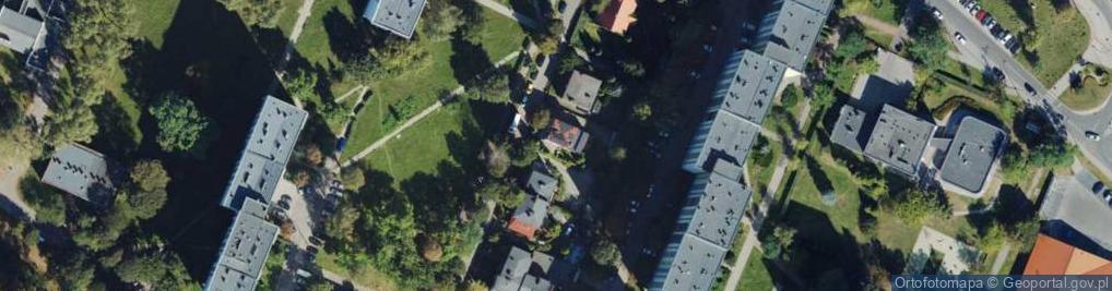 Zdjęcie satelitarne Wysoka ul.