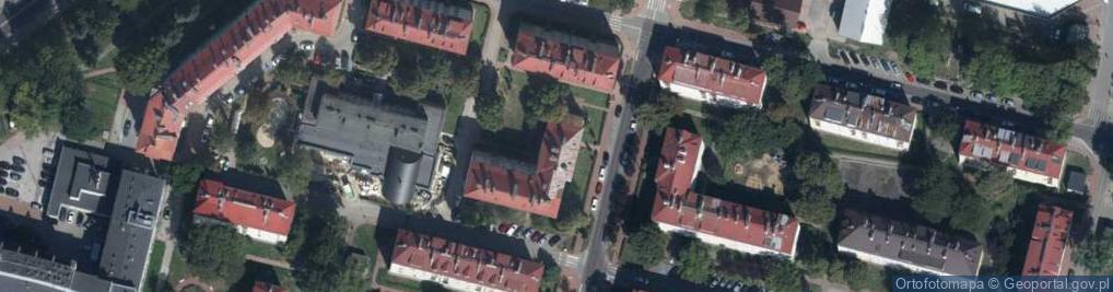 Zdjęcie satelitarne Wyspiańskiego Stanisława ul.