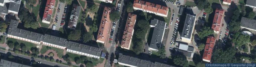 Zdjęcie satelitarne Wyspiańskiego Stanisława ul.
