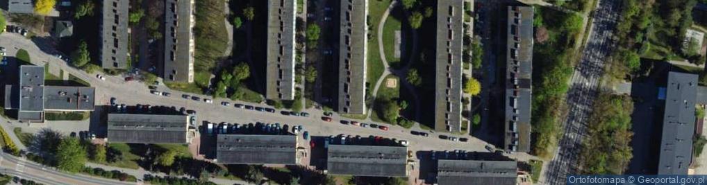 Zdjęcie satelitarne Wyspiańskiego Stanisława ul.