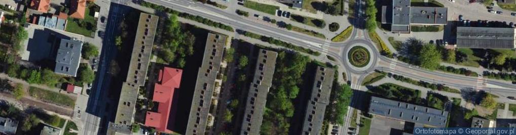 Zdjęcie satelitarne Wyspiańskiego Stanisława ul.