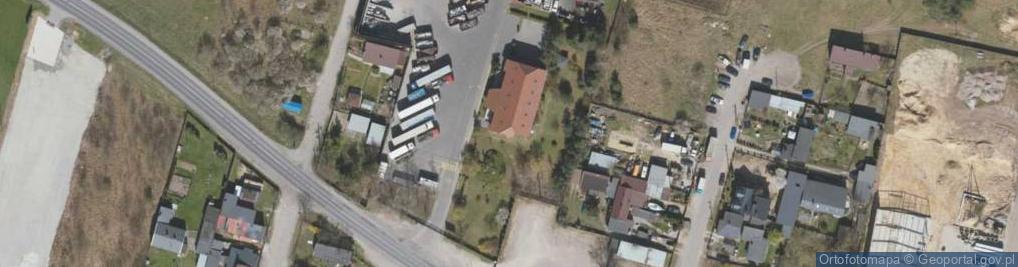 Zdjęcie satelitarne Wysoka ul.