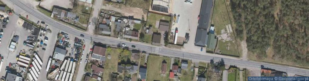 Zdjęcie satelitarne Wysoka ul.
