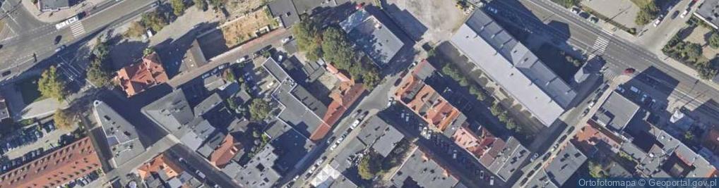 Zdjęcie satelitarne Wysoka ul.