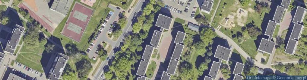 Zdjęcie satelitarne Wyszyńskiego Stefana, ks. kard. ul.