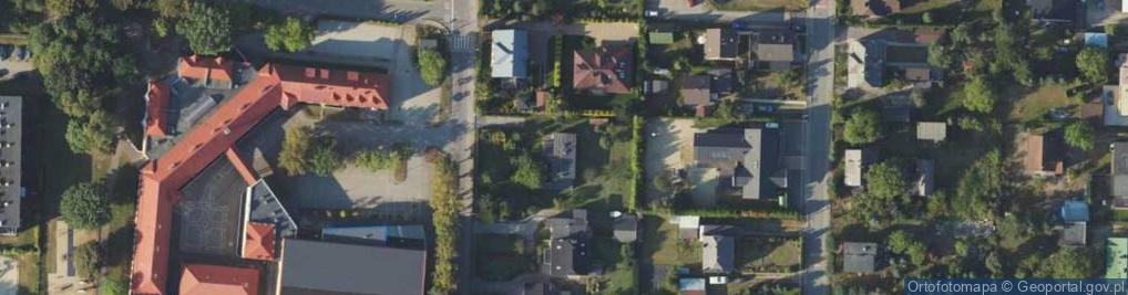 Zdjęcie satelitarne Wysoka ul.