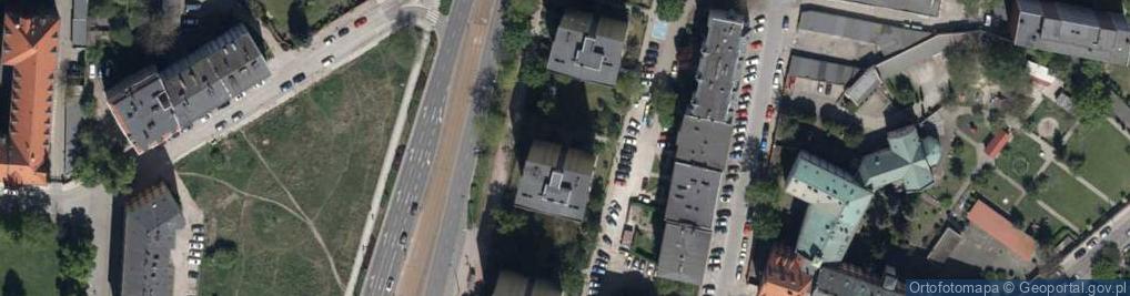 Zdjęcie satelitarne Wyszyńskiego Stefana, ks. kard. ul.