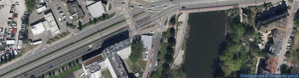 Zdjęcie satelitarne Wybrzeże Ludwika Pasteura ul.