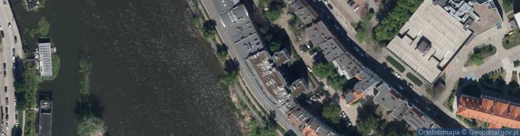 Zdjęcie satelitarne Wybrzeże Stanisława Wyspiańskiego ul.