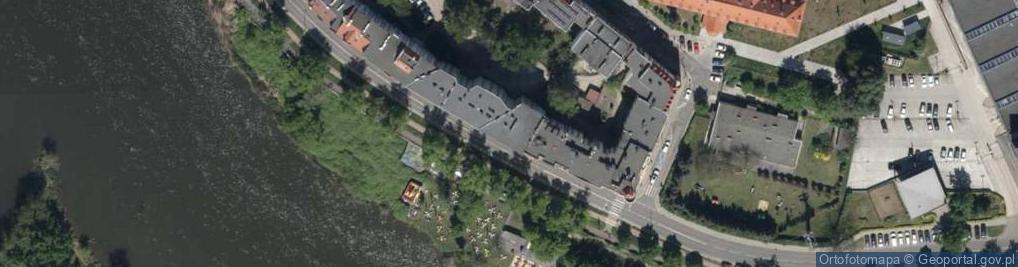 Zdjęcie satelitarne Wybrzeże Stanisława Wyspiańskiego ul.