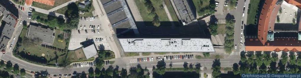 Zdjęcie satelitarne Wybrzeże Stanisława Wyspiańskiego ul.