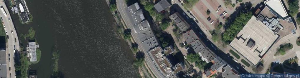 Zdjęcie satelitarne Wybrzeże Stanisława Wyspiańskiego ul.