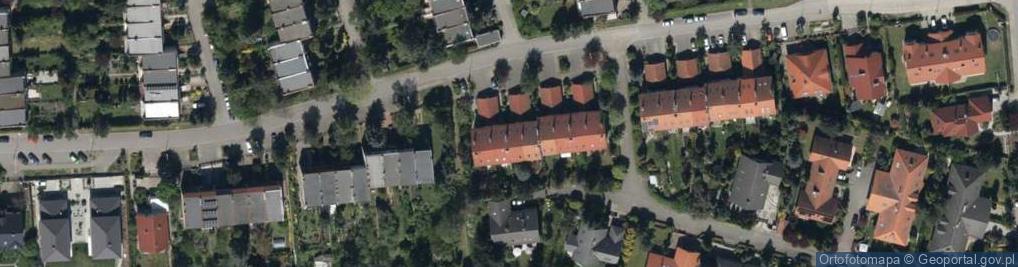 Zdjęcie satelitarne Wysłoucha Seweryna ul.