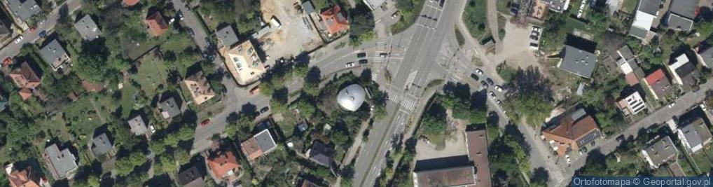 Zdjęcie satelitarne Wyścigowa ul.