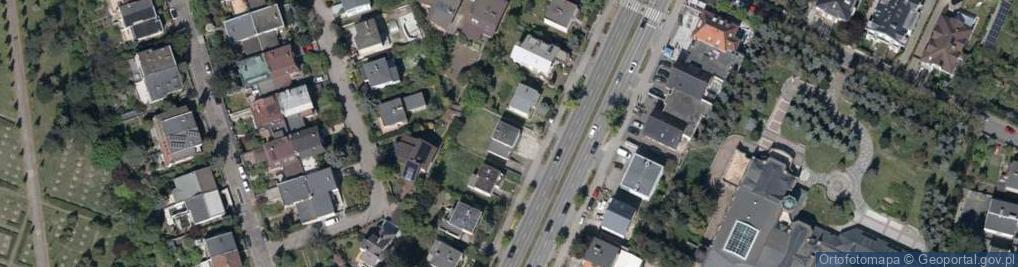 Zdjęcie satelitarne Wyścigowa ul.