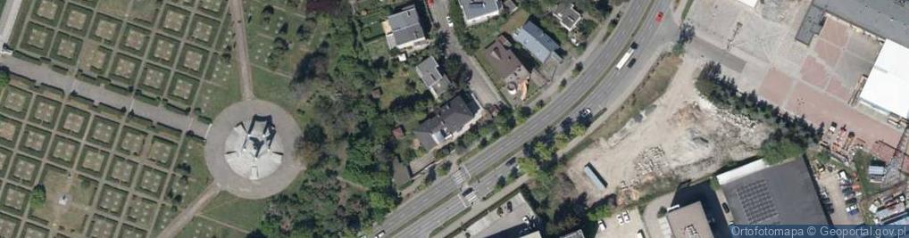 Zdjęcie satelitarne Wyścigowa ul.