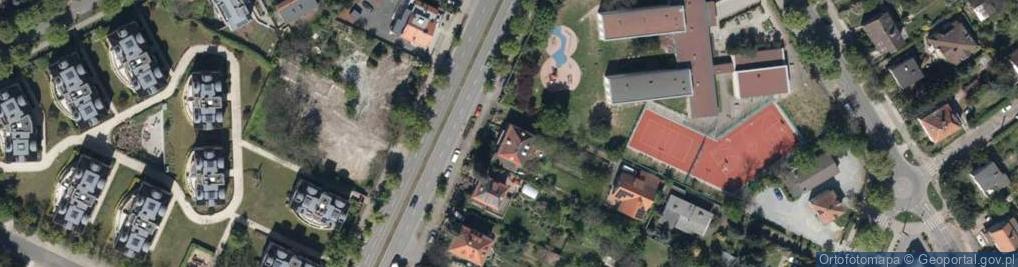 Zdjęcie satelitarne Wyścigowa ul.